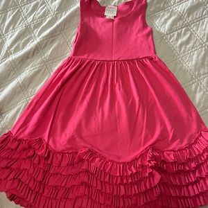 Lemon loves lime pink dress